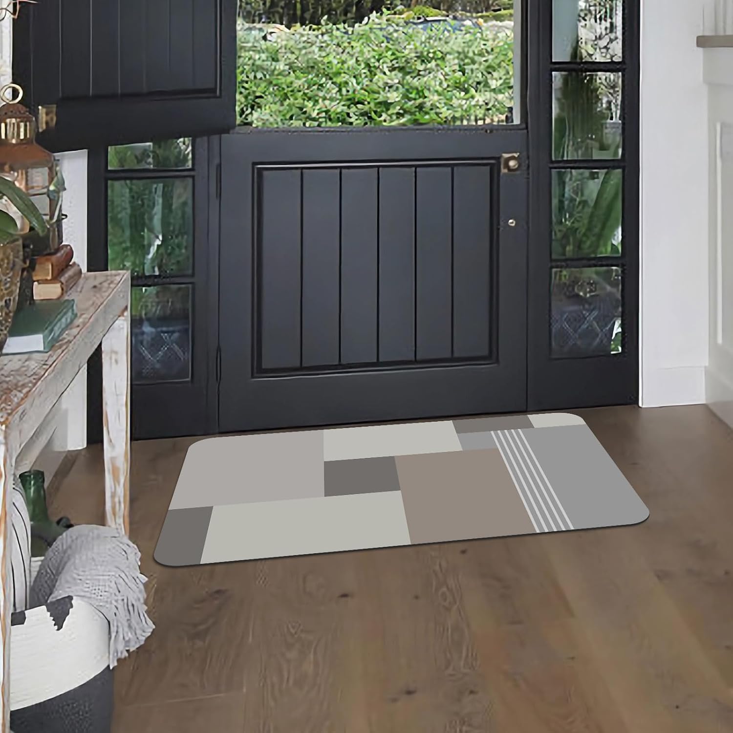 dovfa Ultra Thin Door Mat for Entrance 1/10 Front Door