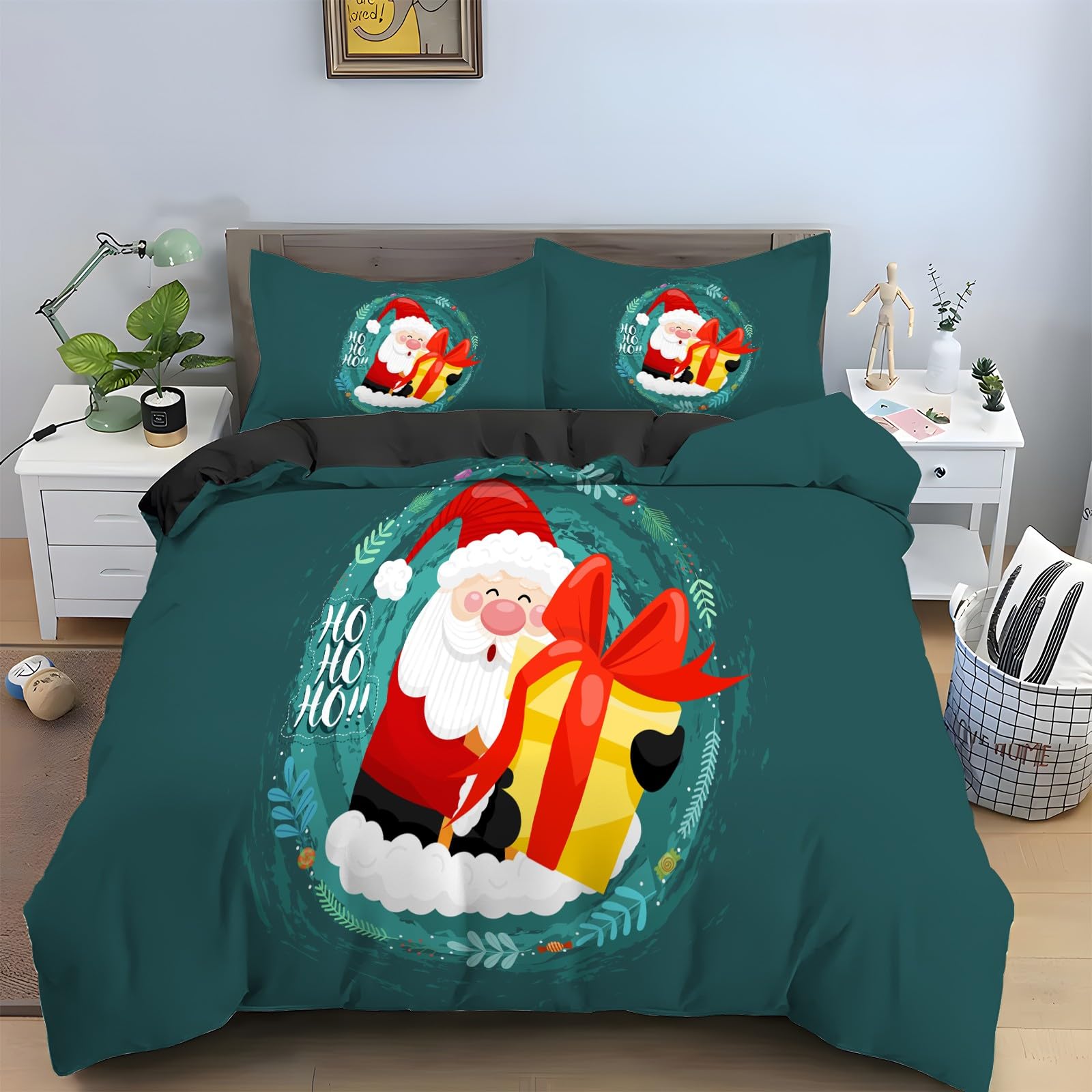 Cadeau ensemble de literie 3 pièces Noël 240x260 pour faire plaisir à vos proches