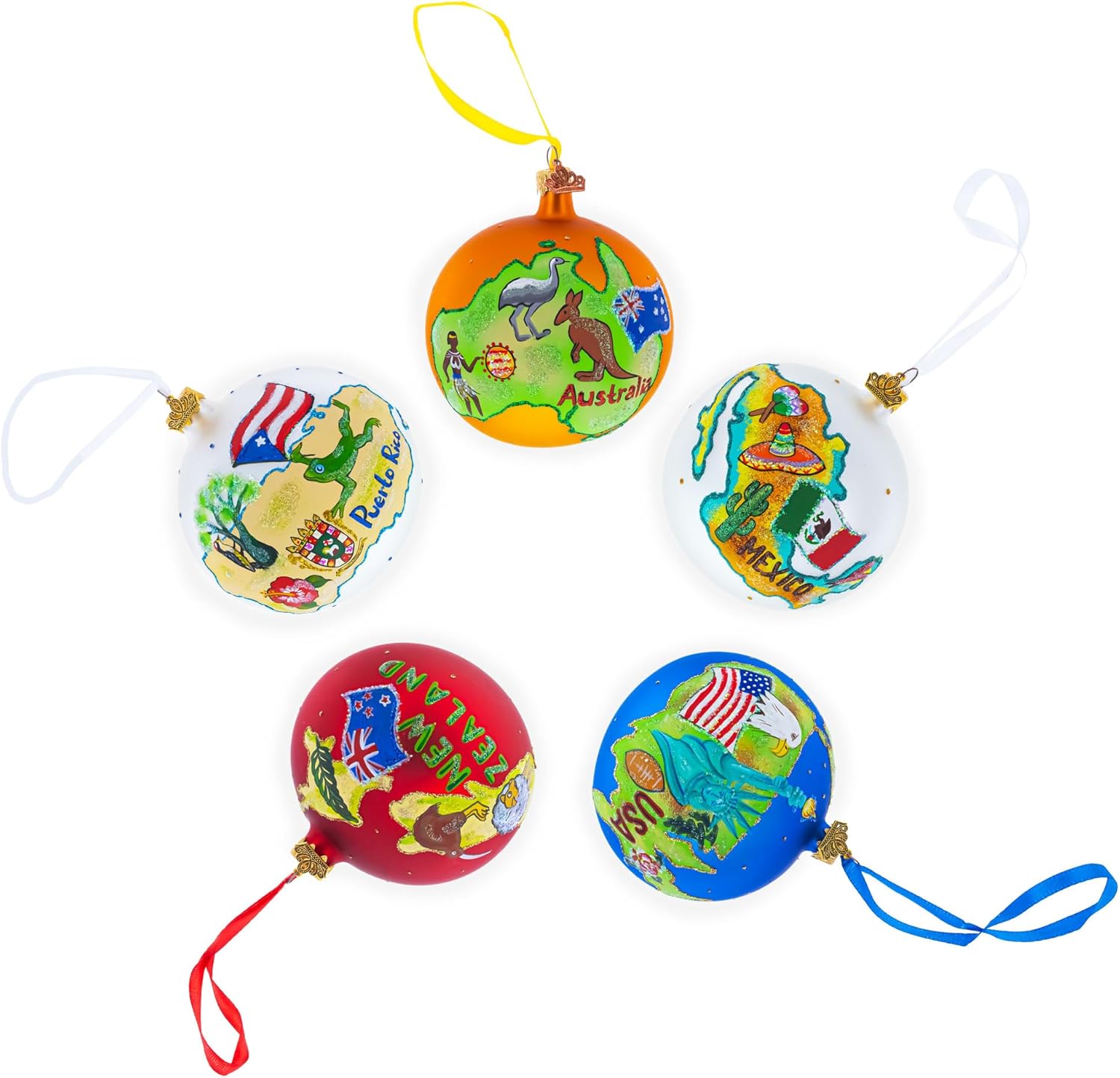 Yale University, New Haven, Connecticut, USA Glass Ball Christmas Ornament 3.25 Inches - Image 6