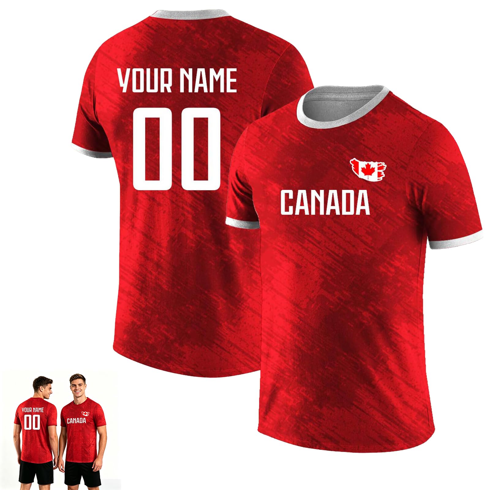 Custom Soccer Jersey for World Cup 2026 Personalized Breathable Lightweight Fan Jersey with Your Name Number Men Women Youth