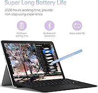 Vista 4 de Lápiz para Surface Pro 11, con 2500 horas de trabajo, 1024 niveles de presión, borrador y clic derecho, rechazo de palma para Surface Pro