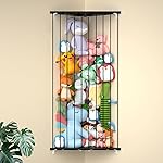 Stuffed Animal Storage Shelf Organizer(Patented) - Corner Stuffed Animal Holder Length Adjustable - Wall Plush Storage for Nursery Playroom Bedroom Kids Room (Space Black, Extra Large)