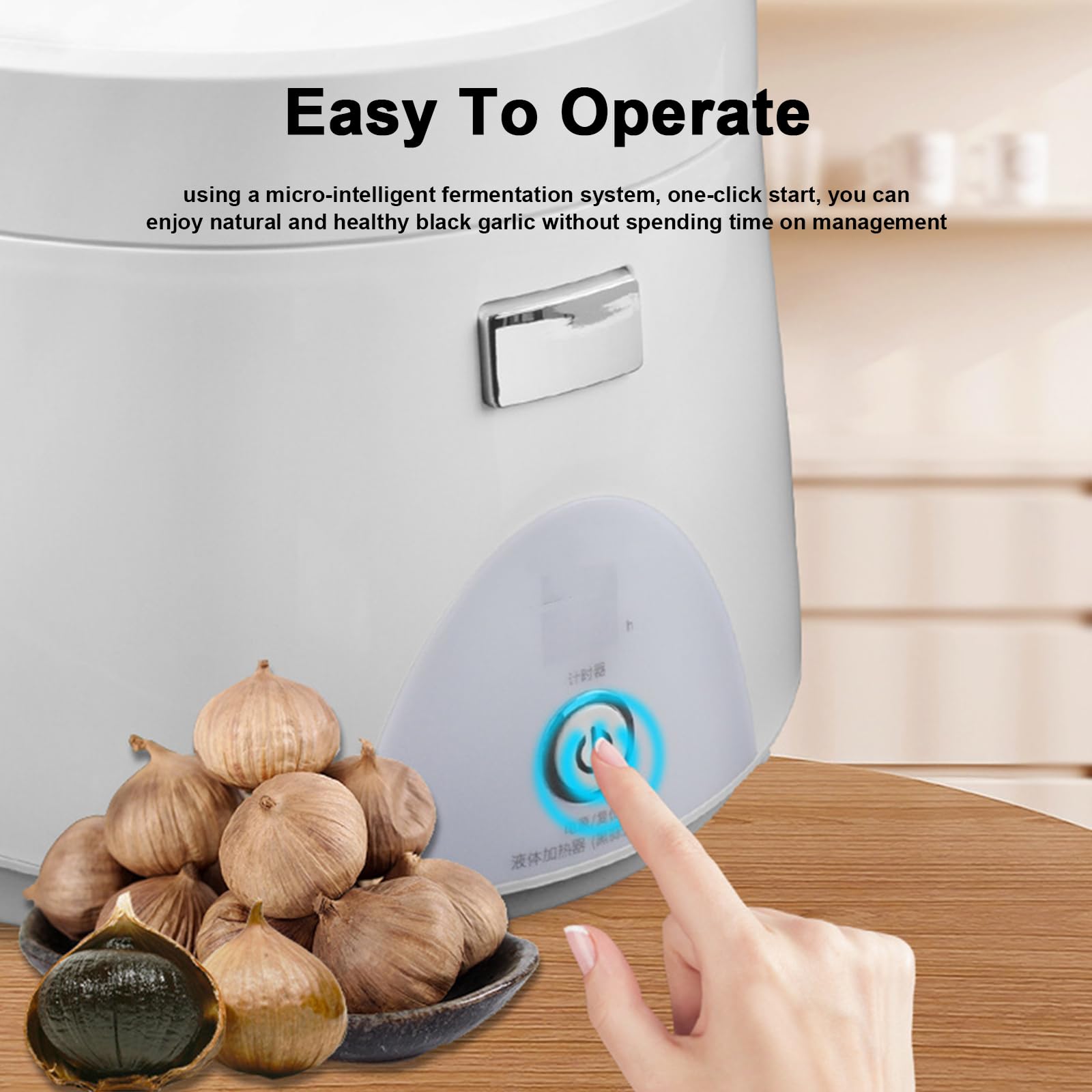 ５L 自動黒ニンニク発酵槽黒ニンニク 黒ニンニク発酵機、5L大容量自動インテリジェント黒ニンニクマシン制御