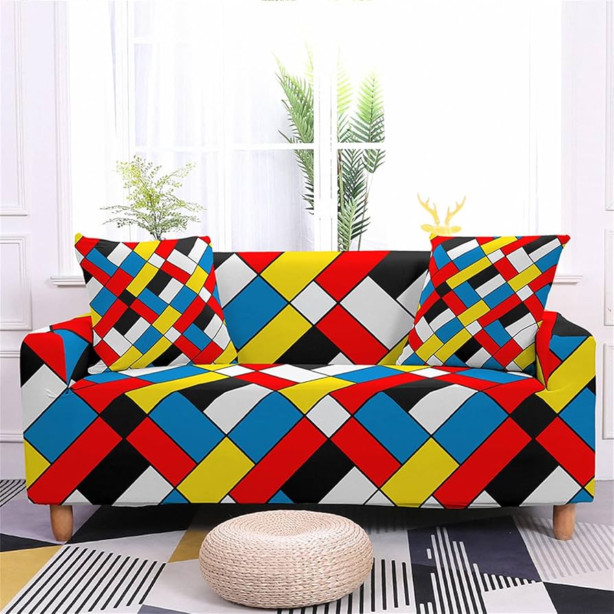 幾何学模様 2人掛けソファ ソファ 幾何学模様 2人掛けソファ 幾何学模様 2人掛けソファ