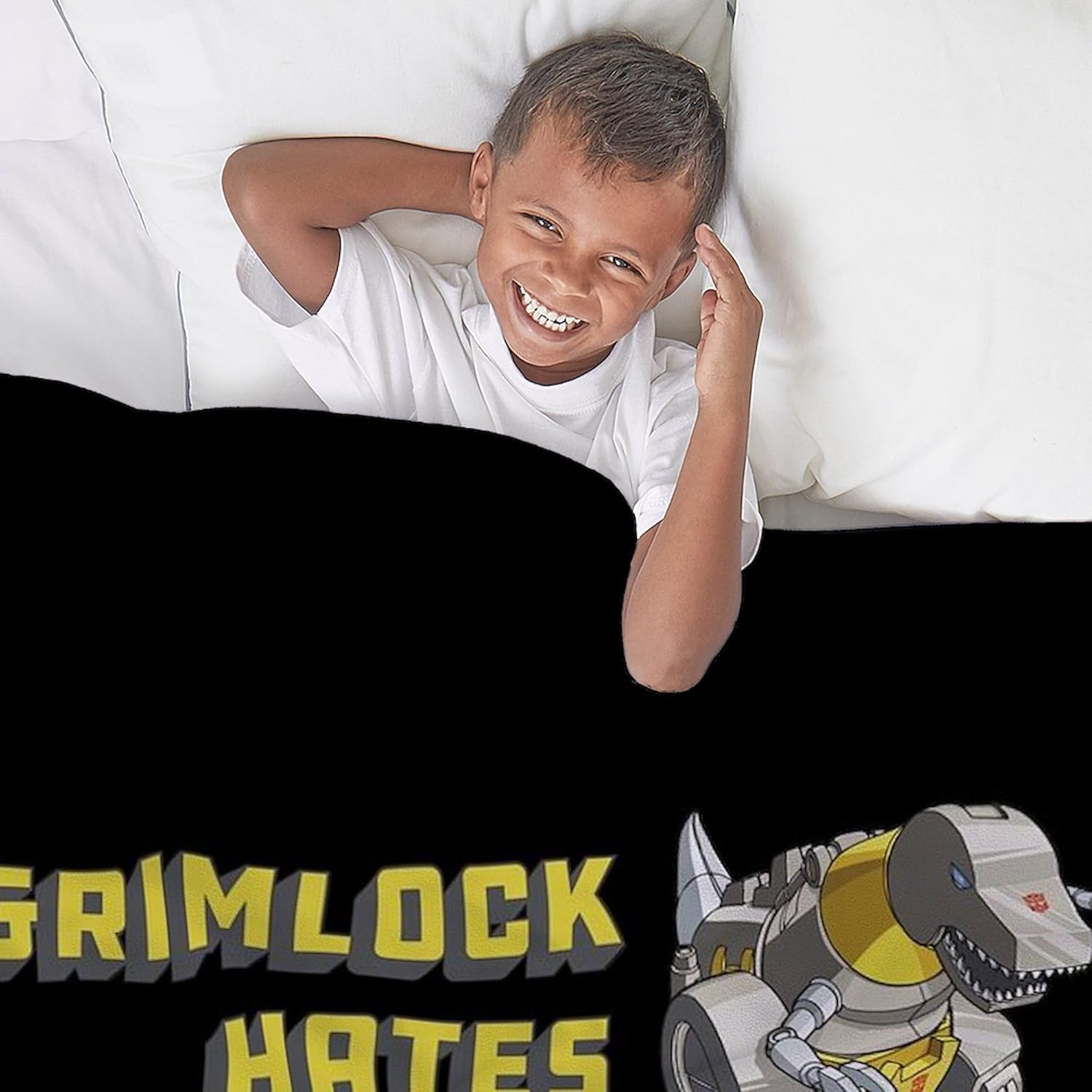 CafePress Transformers Grimlock Hates Pushups Throw Blanket Super Soft Fleece Plush Throw Blanket, 60"x50"