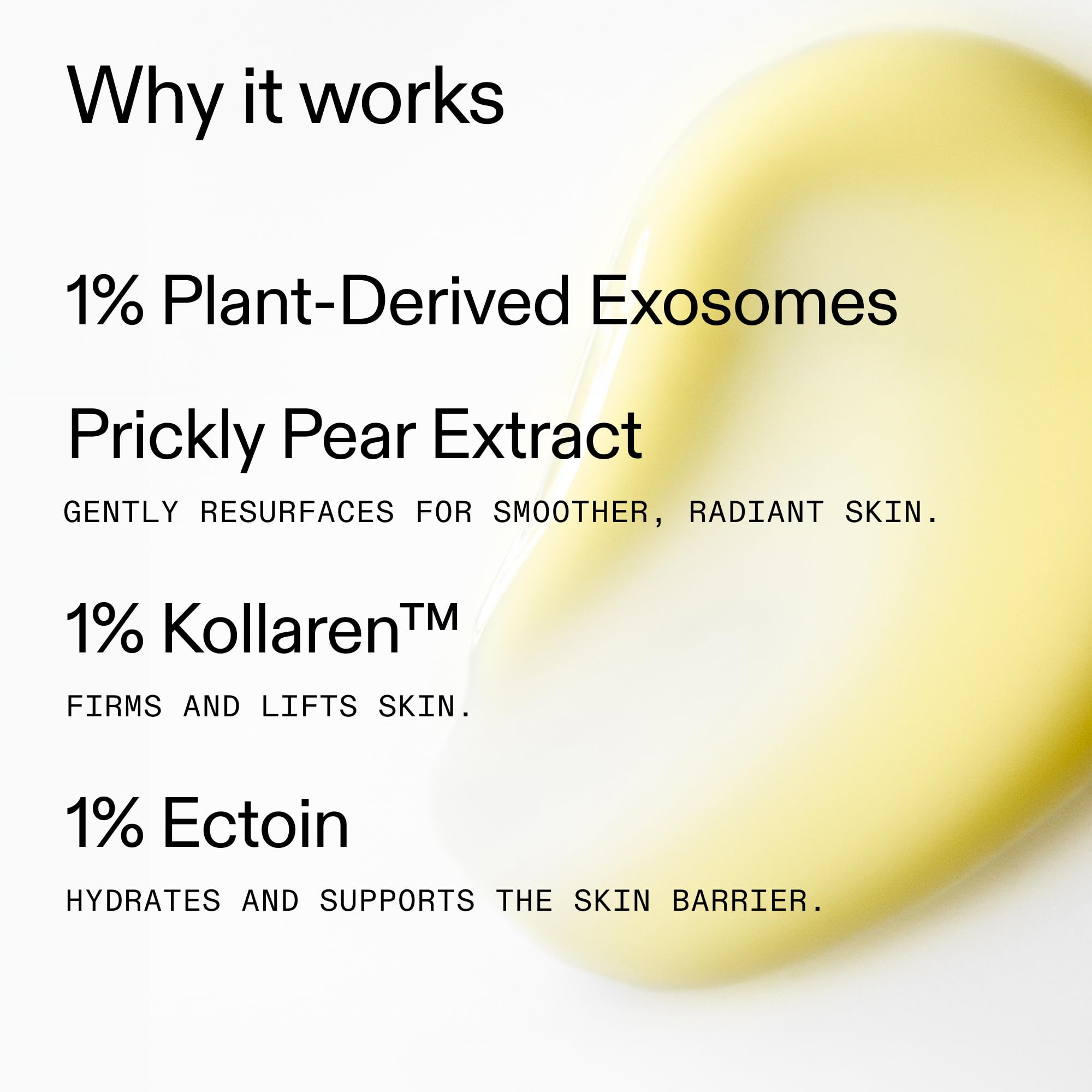 Il complesso INKEY List Exosome Hydro-Glow, aumenta la produzione di collagene, ringiovanisce la pelle, idrata in modo avanzato ed è adatto a tutti i tipi di pelle