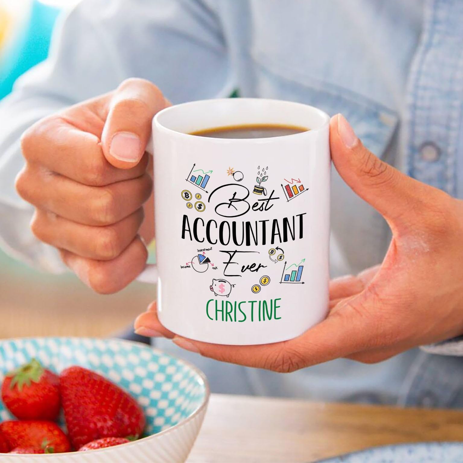 Amazon.com: Best Accountant Ever Coffee Mug Gifts For Accountants CPA CFO  Men Women, Personalized Accountant Coffee Mug, Custom Name Accountant Mug,  Accountant Gift, Accounting Ceramic Mug 11oz 15oz : Home & Kitchen