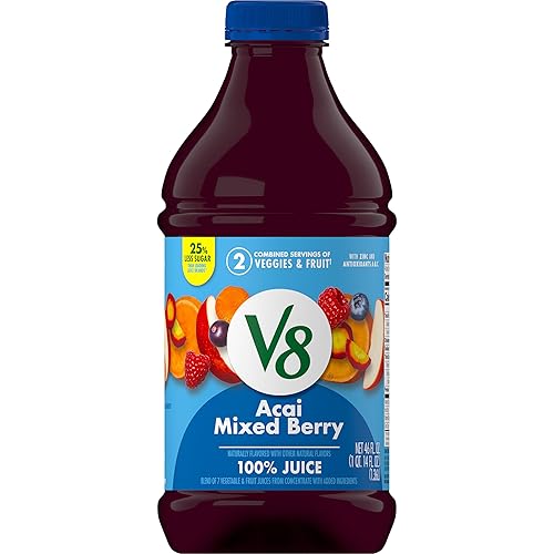 V8V-fusion mixto, Acai Berry Vegetable & jugo de fruta