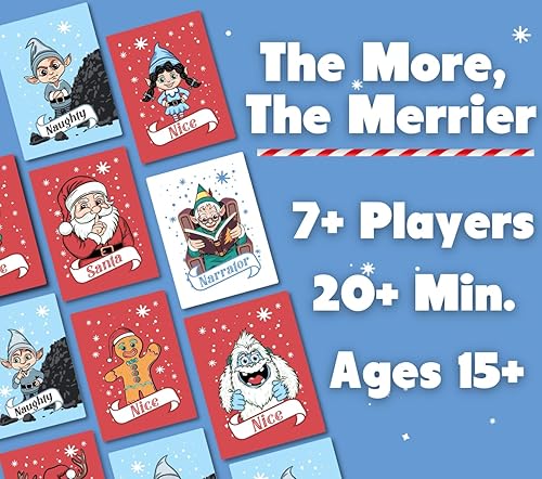 Miniatura 5 de OFF TOPIC Secret Santa: A Mystery Christmas Party Game - Descubre quién es travieso y quién es agradable, juego de Navidad para adultos
