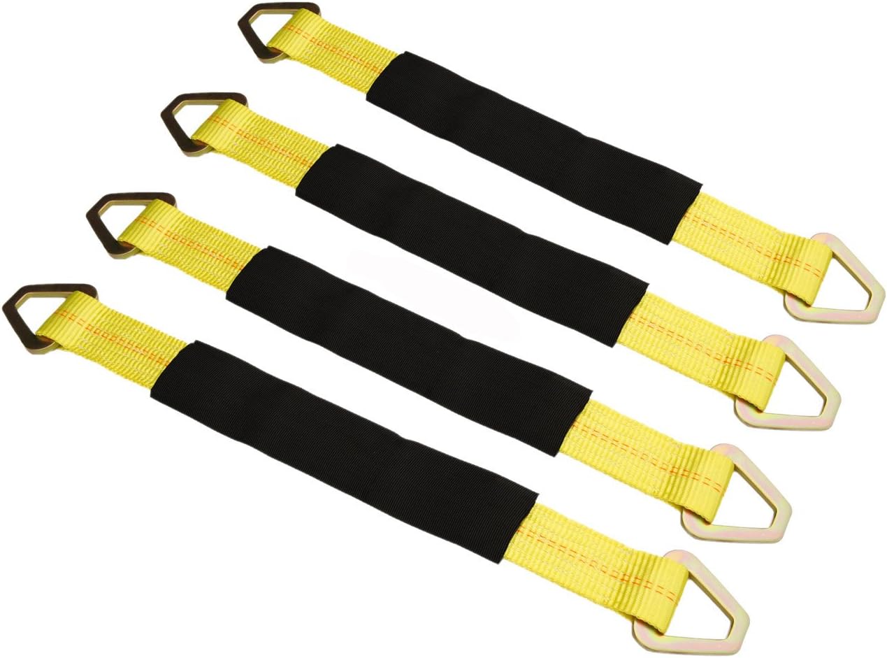 24" Yellow Axle Straps (4 Pack) Industrial & Scientific