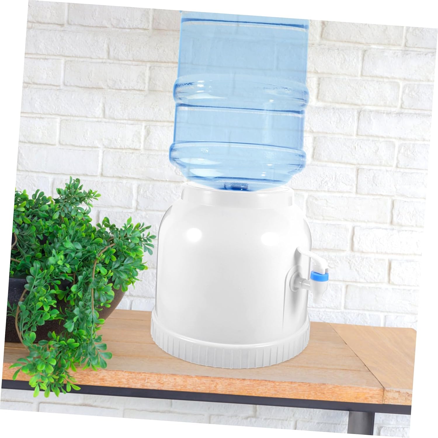 Water Bottle Dispenser Holder Portable Desktop Water Jug Dispenser Faucet for Bottles for Home Office Camping and Outdoor Use