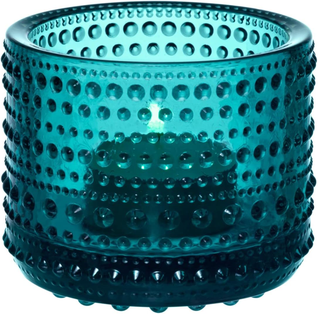 Iittala Kastehelmi Lantern 64mm sea Blue