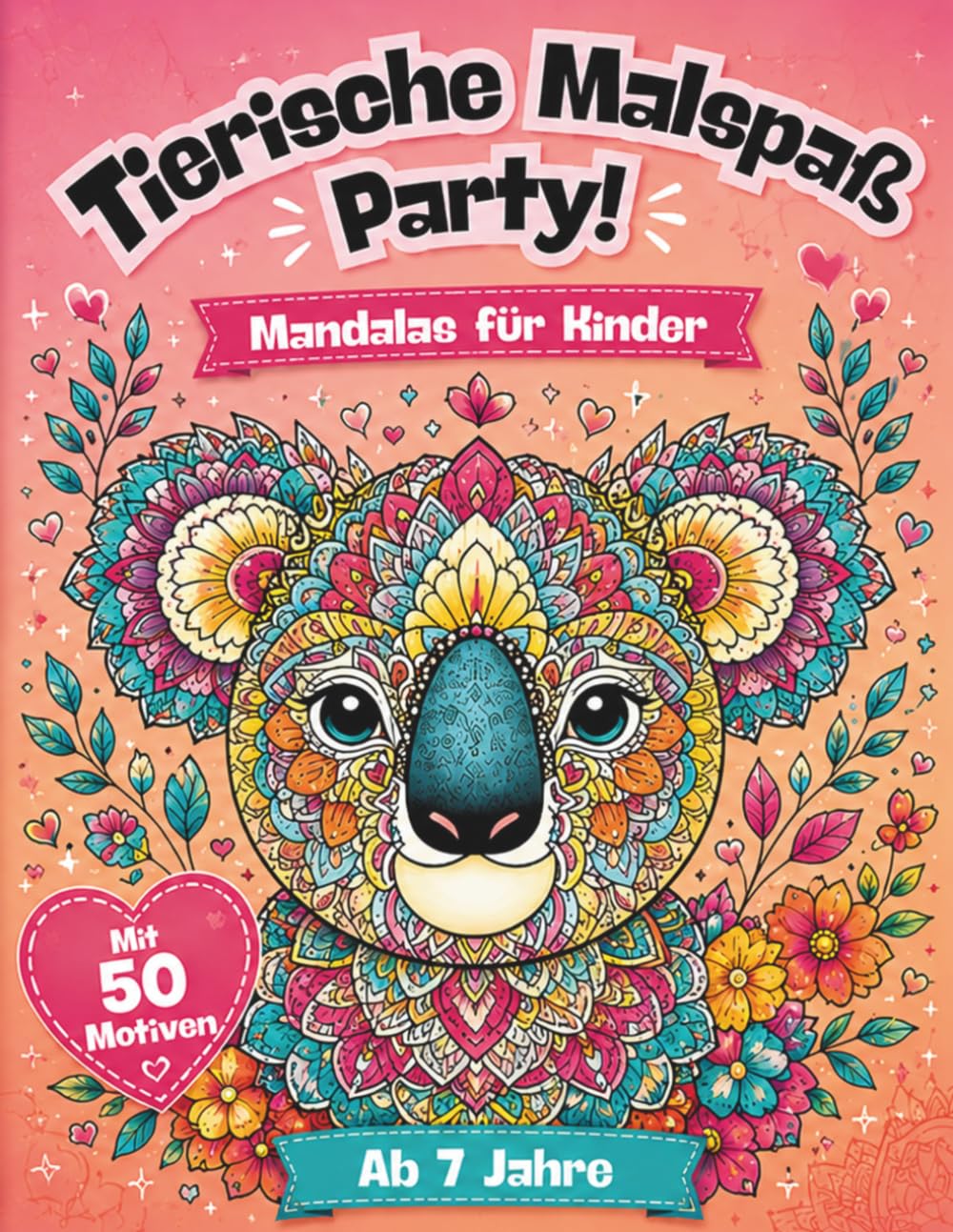 Tierische Malspaß Party: Mandalas für Kinder