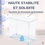 ETB Elite Trainer Box - Pack of 10 Clear Hard Cases 19.3 × 16.8 × 9.2 cm - Compatible with Pokémon ETB - Durable, Dust-Proof, Ideal Collection - 7