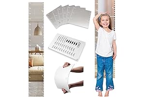 SLDIYWOW Shatterproof Growth Chart Mirror for Kids