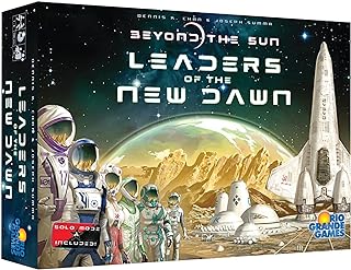 Comprar Rio Grande Games Beyond The Sun: Leaders of The New Dawn - Expansión de juegos, juegos de Río Grande, civilización espacial, 1-4 jugadores, a partir de 14 años