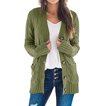 Women's Cardigan Sweaters 2023 Fall Casual Long Sleeve