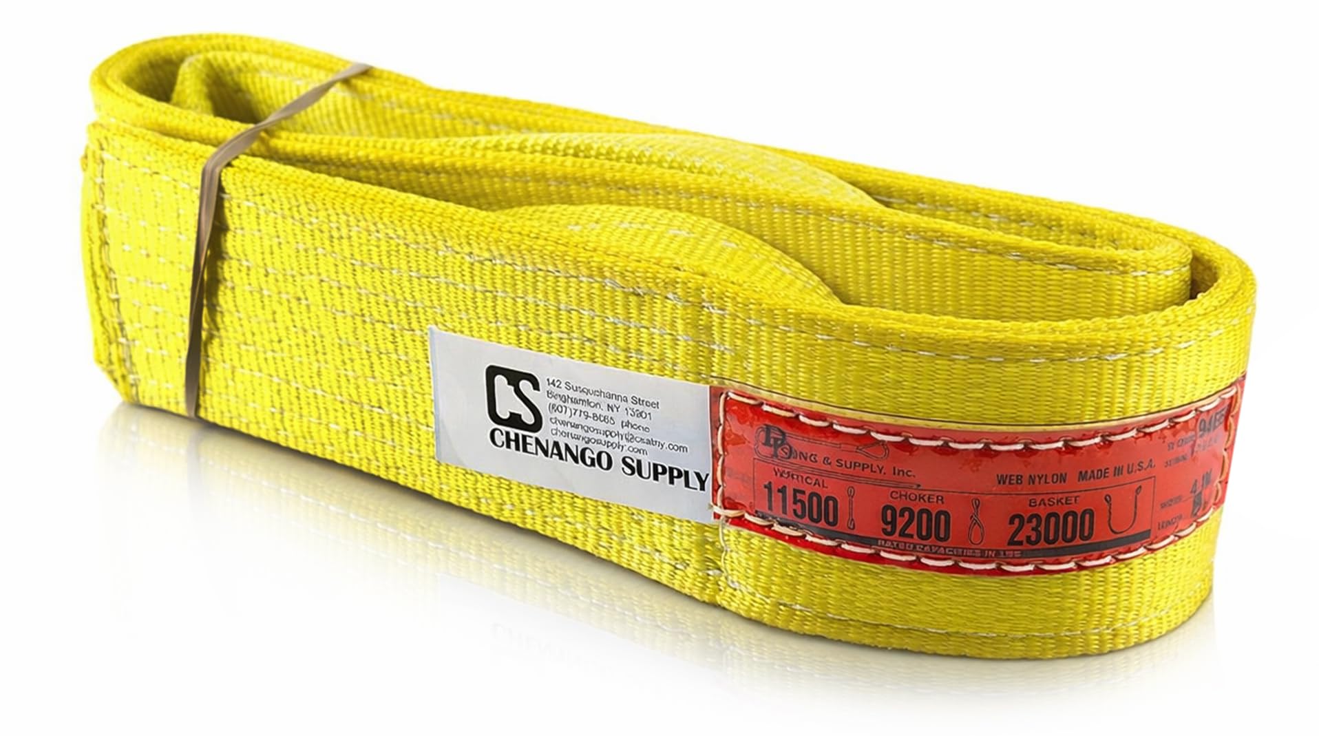 Heavy Duty Lifting Sling - 16ft Nylon, 6400 lbs -17 Heavy Duty Lifting Sling - 16ft Nylon, 6400 lbs -17