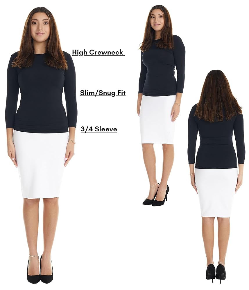 トップス ELENDEEK SHIRRING CREW NECK CS Sheer Turtleneck Sweater - Black – Carbon38