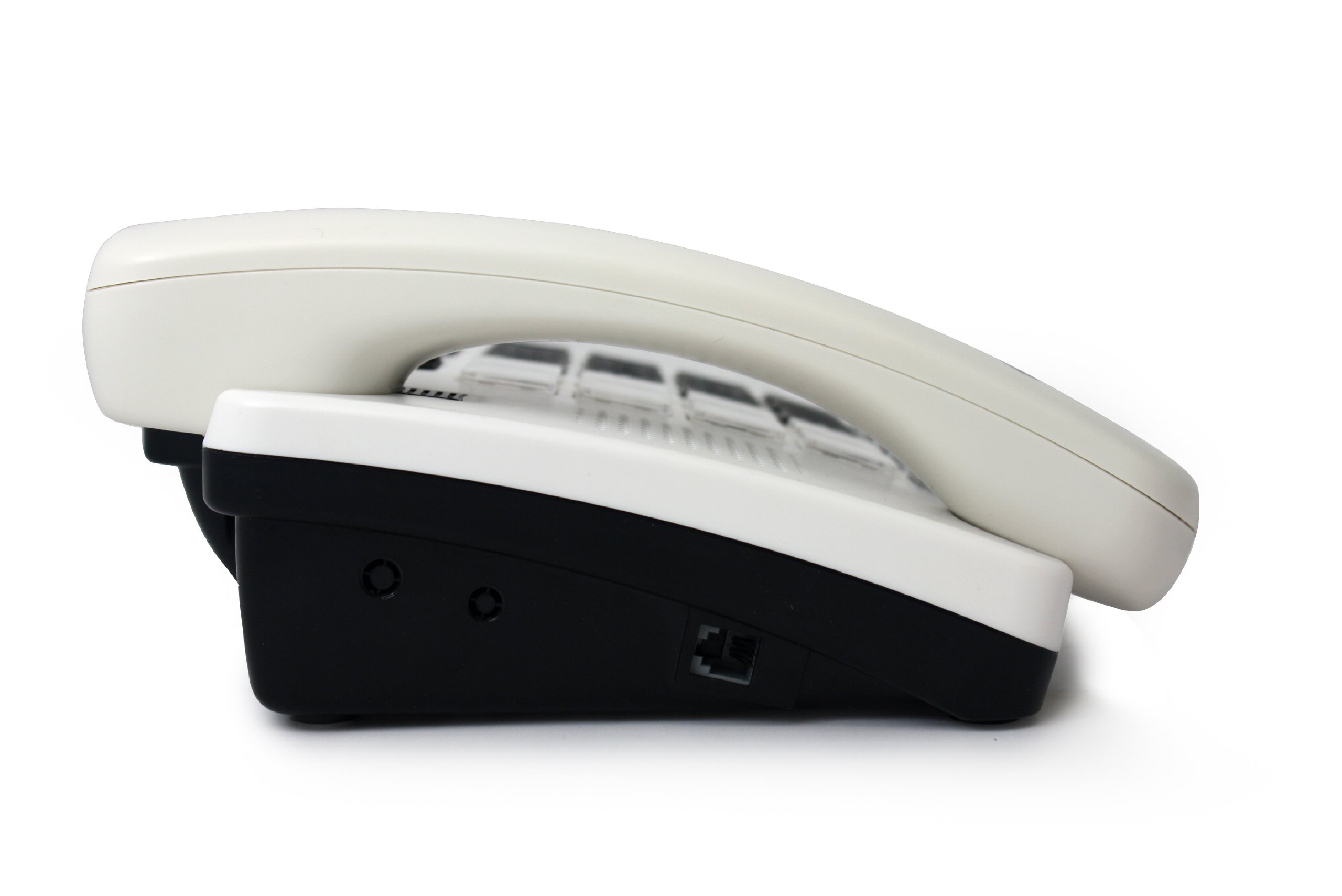 Geemarc Photophone 100 - Verstärktes schnurgebundenes Telefon mit anpassbaren Fototasten, Ton- und Klangsteuerung für Senioren - Geringer bis mittlerer Hörverlust