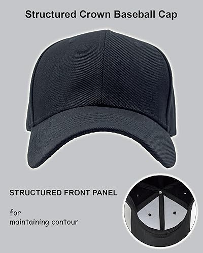 Vista 3 de Utmost Gorra de béisbol estructurada con cierre ajustable - Sombrero de rendimiento para actividades al aire libre y bordado personalizado
