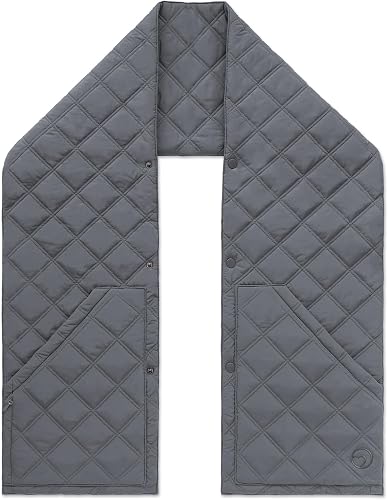 Puffer Hug® 418 Convertible Scarf-to-Vest — Lightweight, Tra