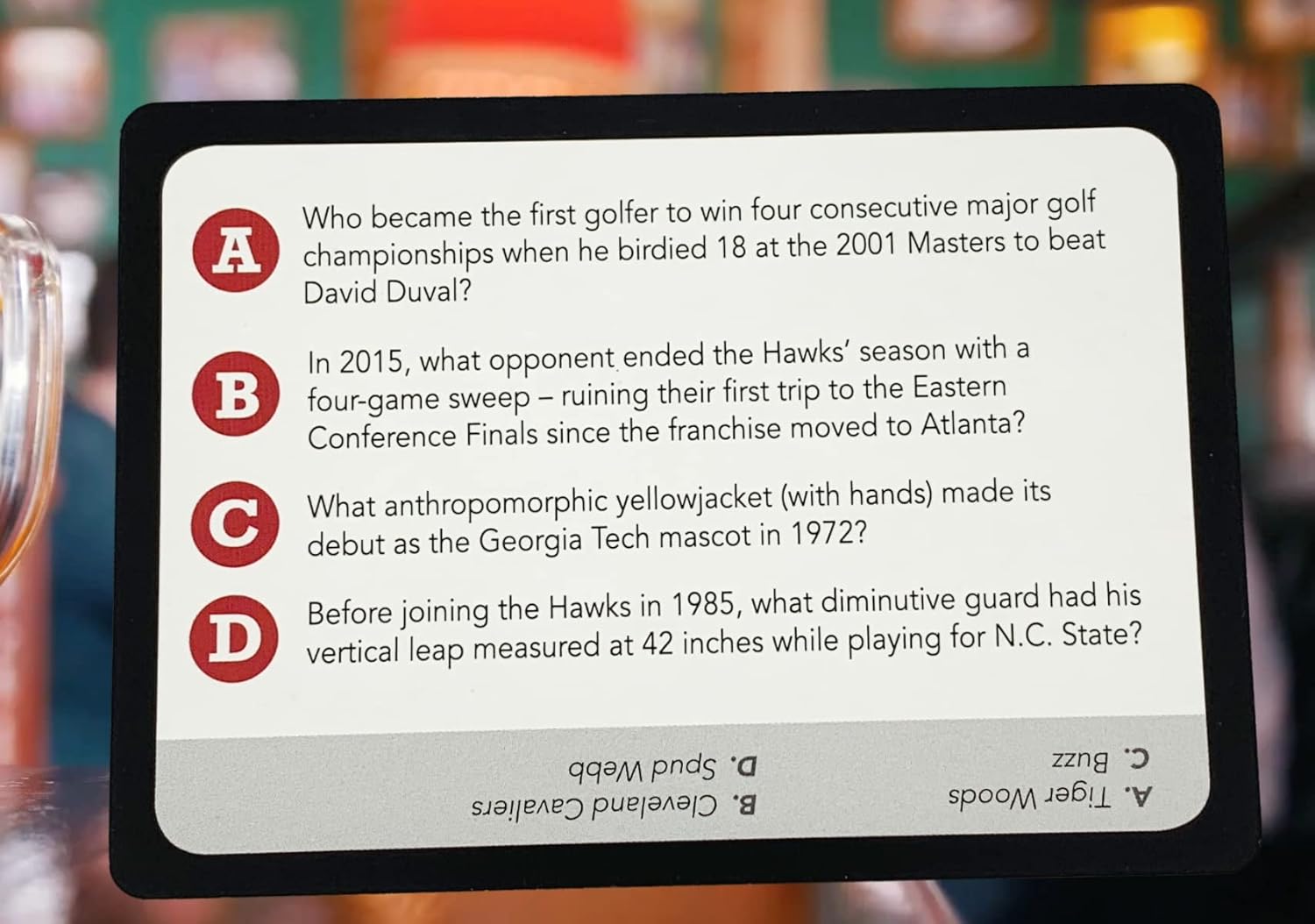 You Gotta Know Atlanta - Sports Trivia Game : Sports & Outdoors