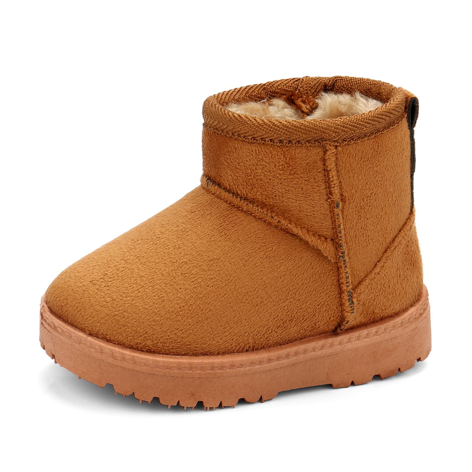 MK MATT KEELY Bebé Invierno Zapatos Niños Niña Botas de Nieve Niñito Botines de Felpa