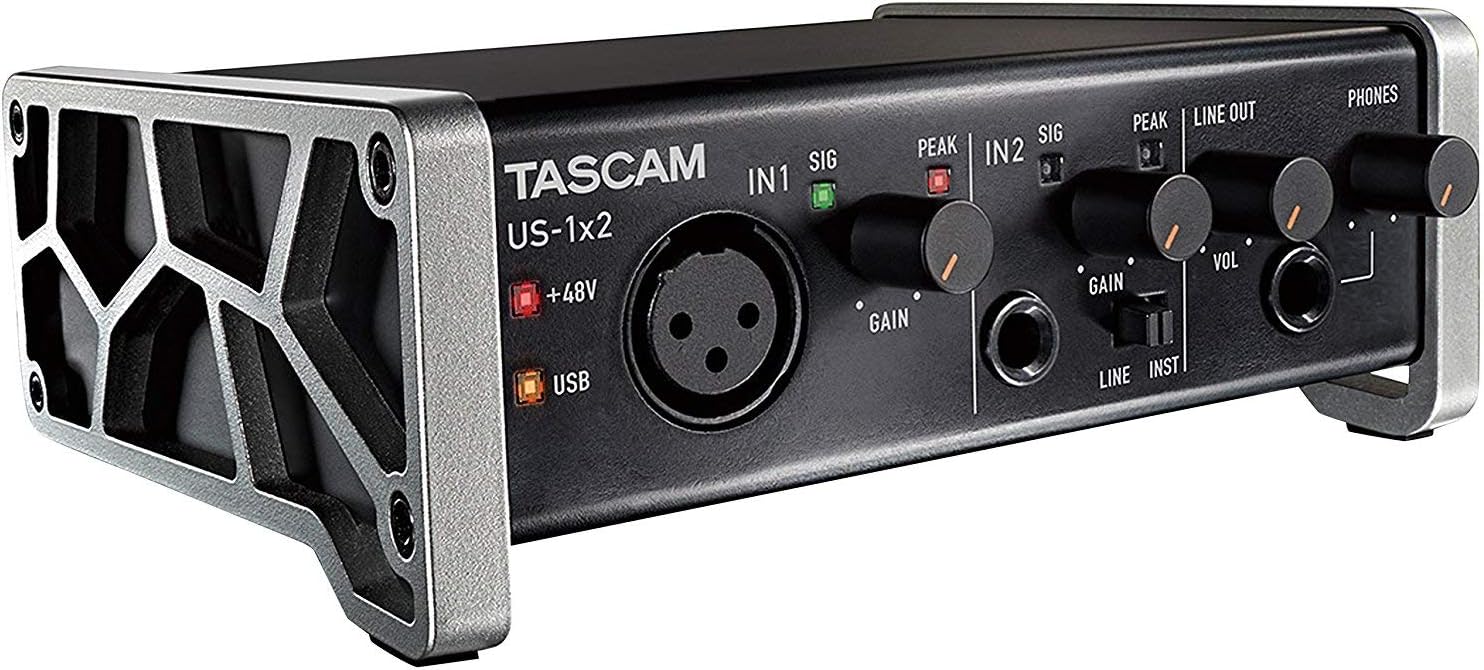 Tascam US-1x2 USB Audio/MIDI Interface