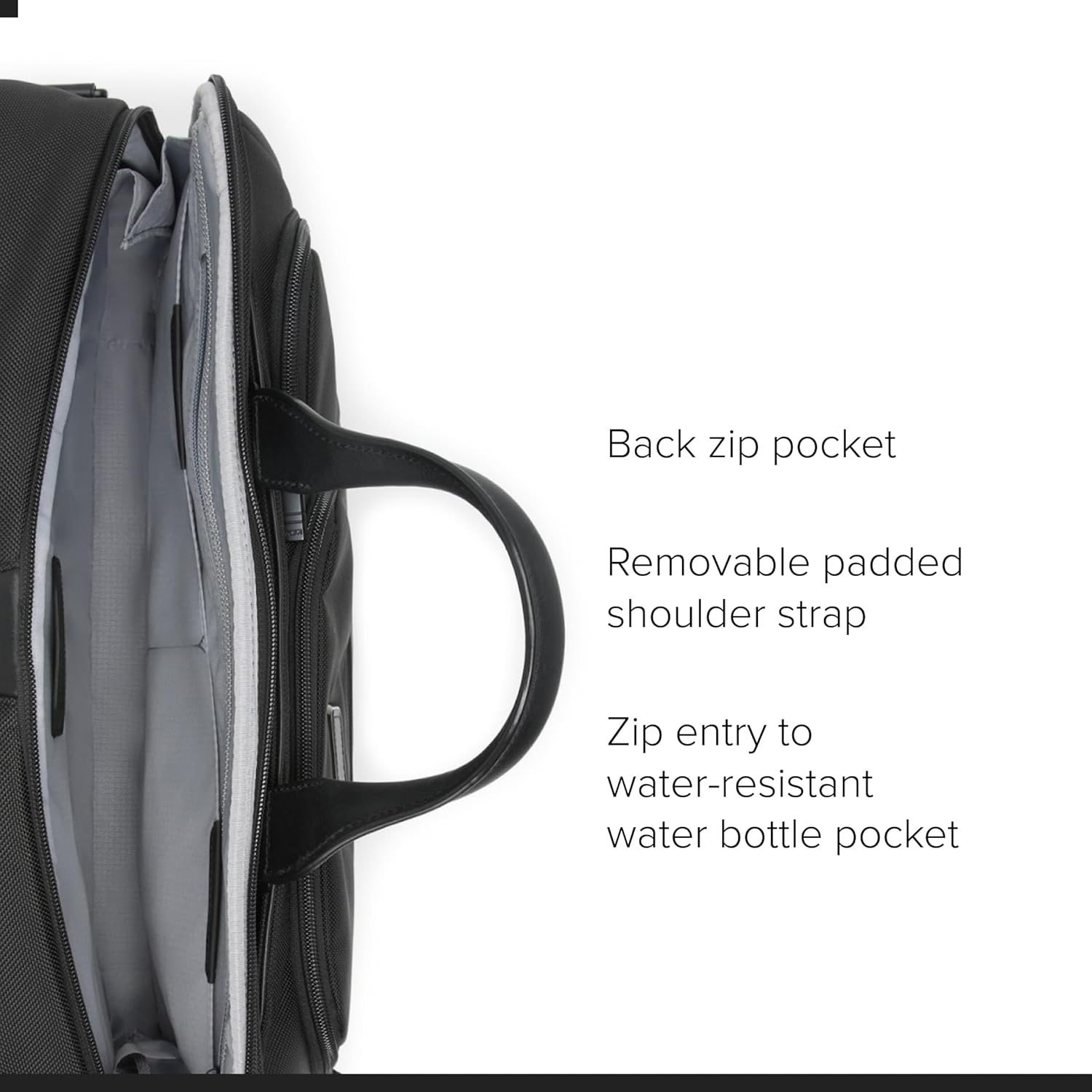 TUMI - Alpha Large 17" Laptop Briefcase - Professional Briefcase for Commute or Travel - Padded Compartment Fits 17" Screen