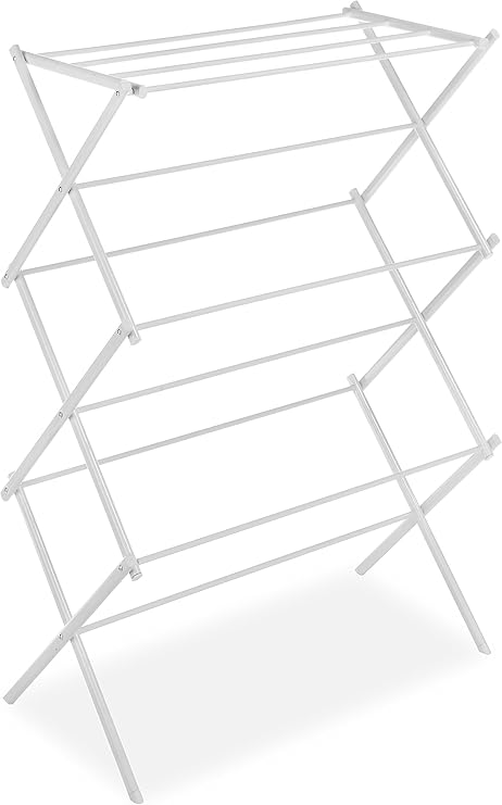 Amazon.com: Whitmor Foldable Drying Rack, White : Home & Kitchen