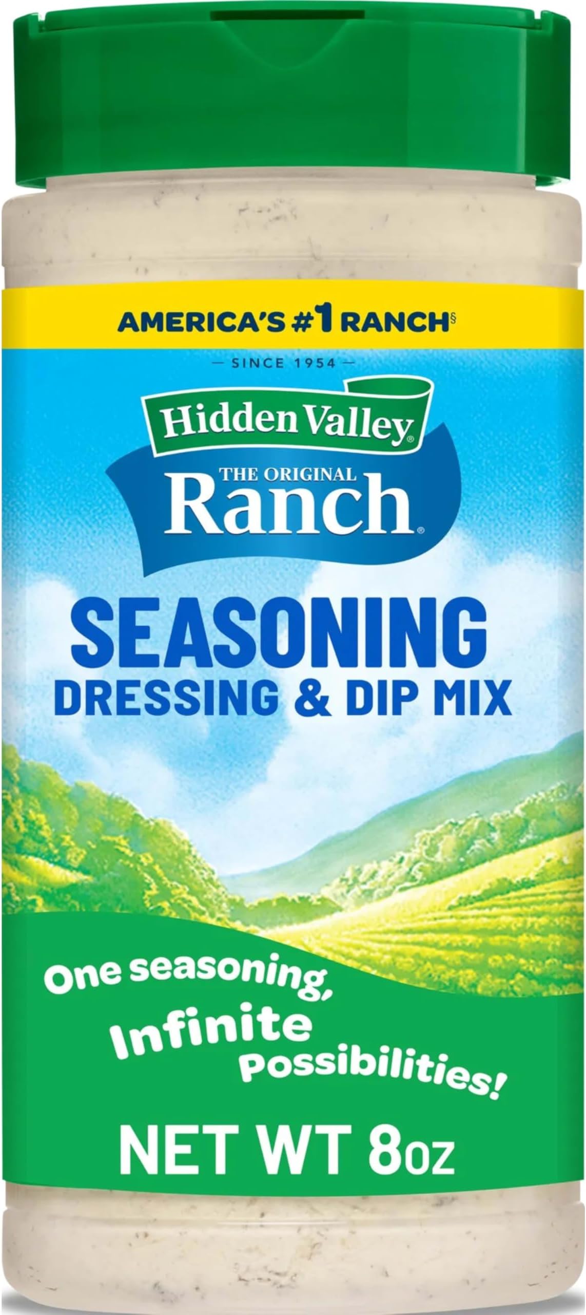 Original Ranch Seasoning, Dressing and Dip Mix, 8 Ounces (Package May Vary)