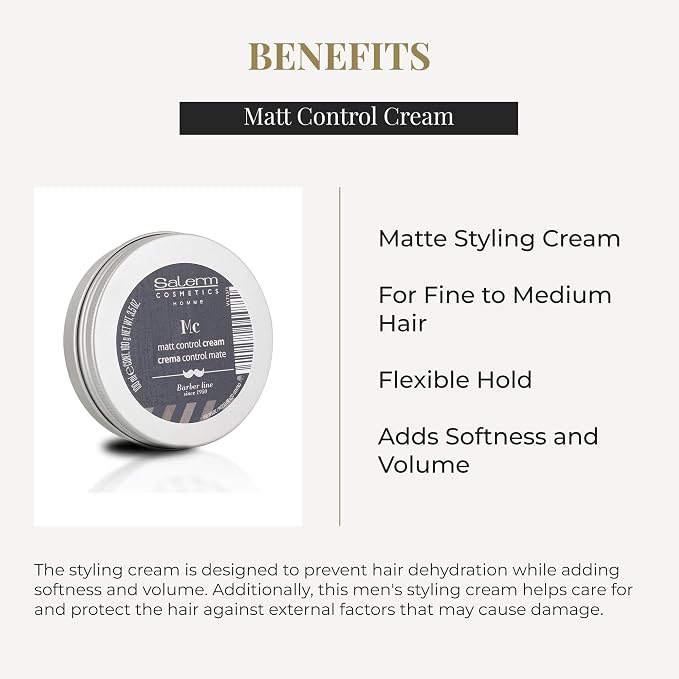 Cera para cabello hombre Salerm 100 ml Matte miniatura 3