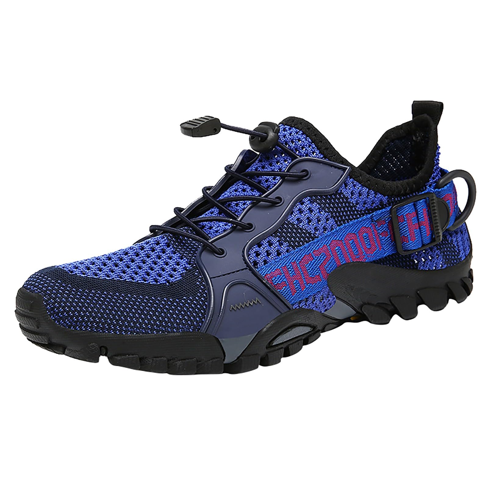 Chaussures de randonnée extra larges homme bleu 41 1/3