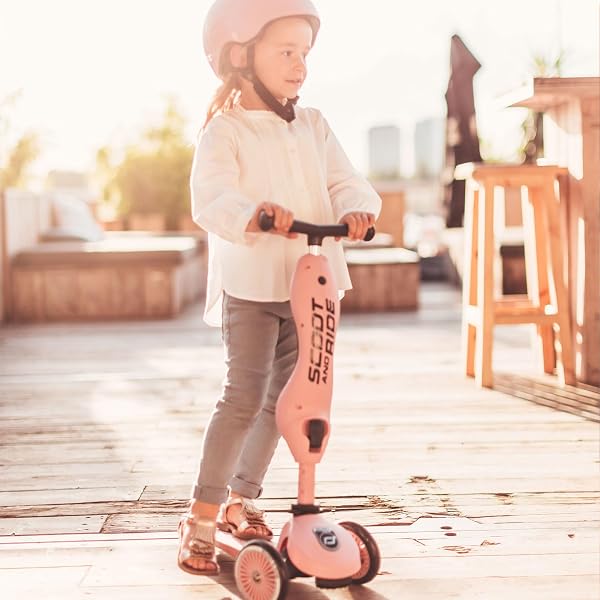 Scoot & Ride Unisex, Monopattino per Bambini Highwaykick 1 con Seduta - 5