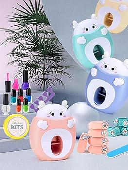 Amazon | マニキュア 用 キッズ用ネイル 安全成分 メイクセット