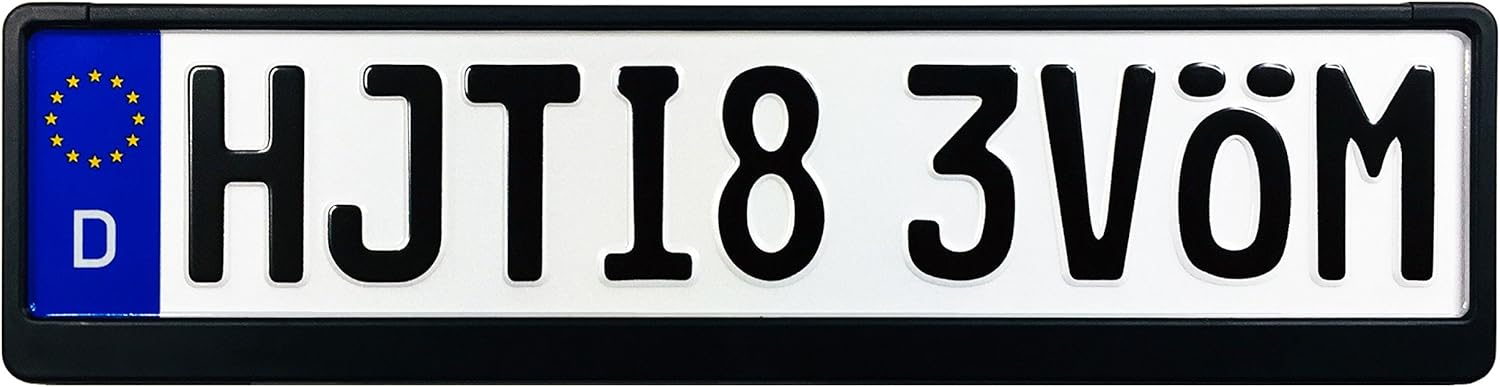 Move Bitch German License Plate (Plate with Frame)