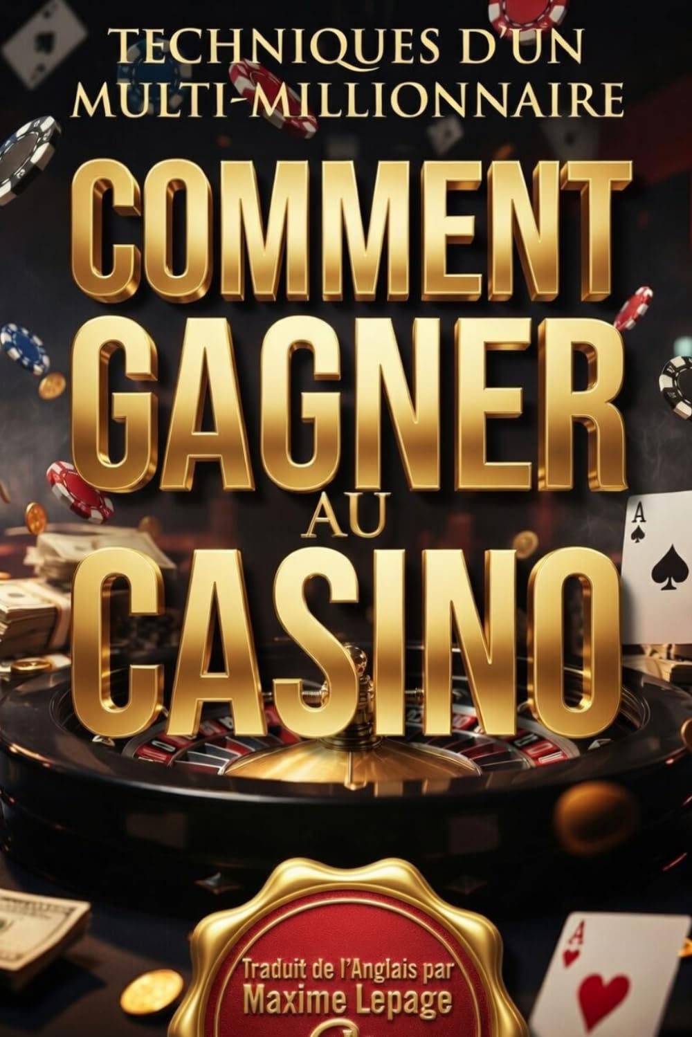 COMMENT GAGNER AU CASINO Techniques d'un Multi Millionaire: Toutes les Stratégies Mathématiques et Techniques Secrètes: Traduit de l'Anglais par Maxime Lepage