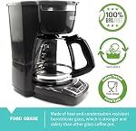 12-Cup Replacement Carafe Compatible with Black and Decker Coffee Maker Model# CM1160B, CM1160W