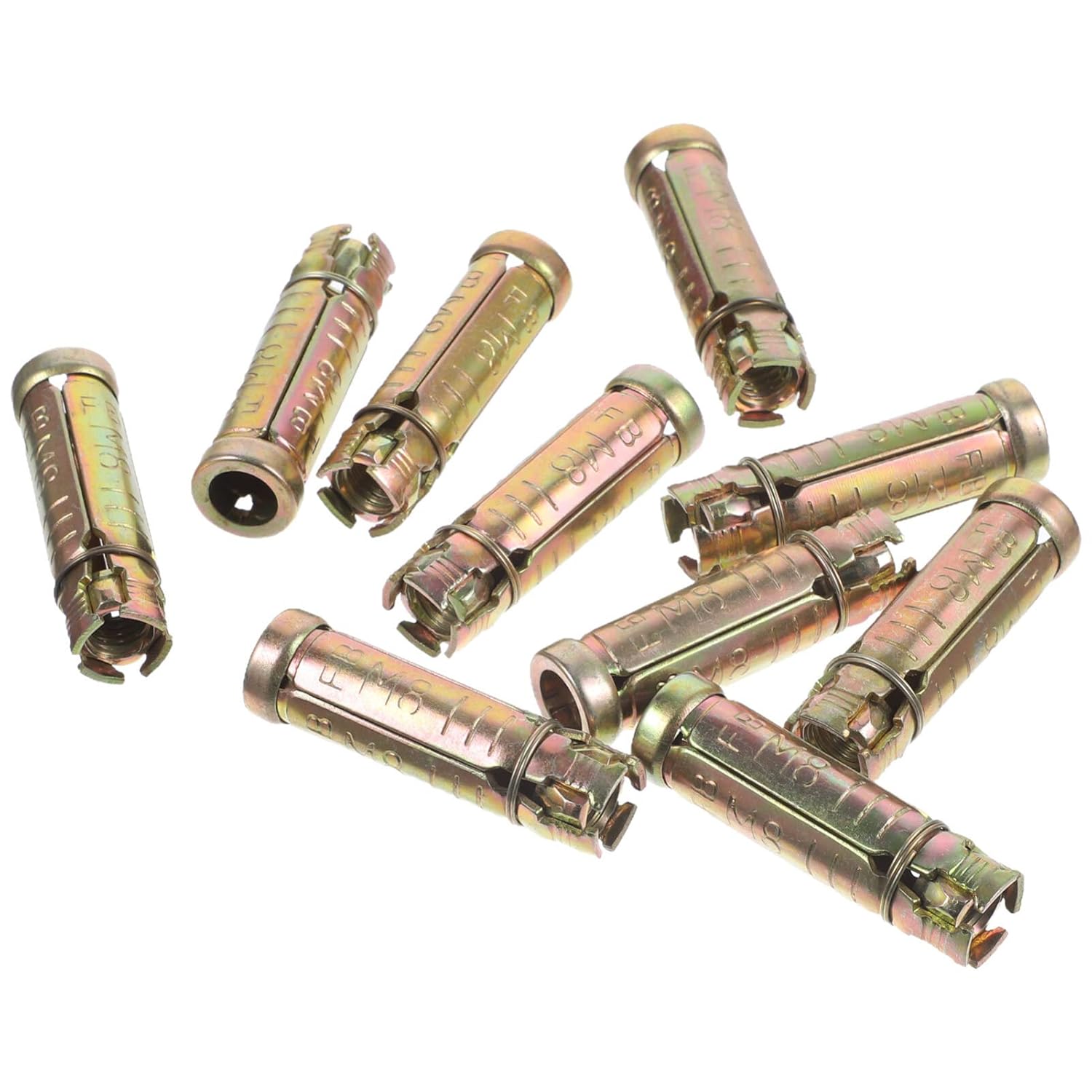 Concrete Anchor Bolts 10Pcs Concrete Anchor Replacement Steel Concrete