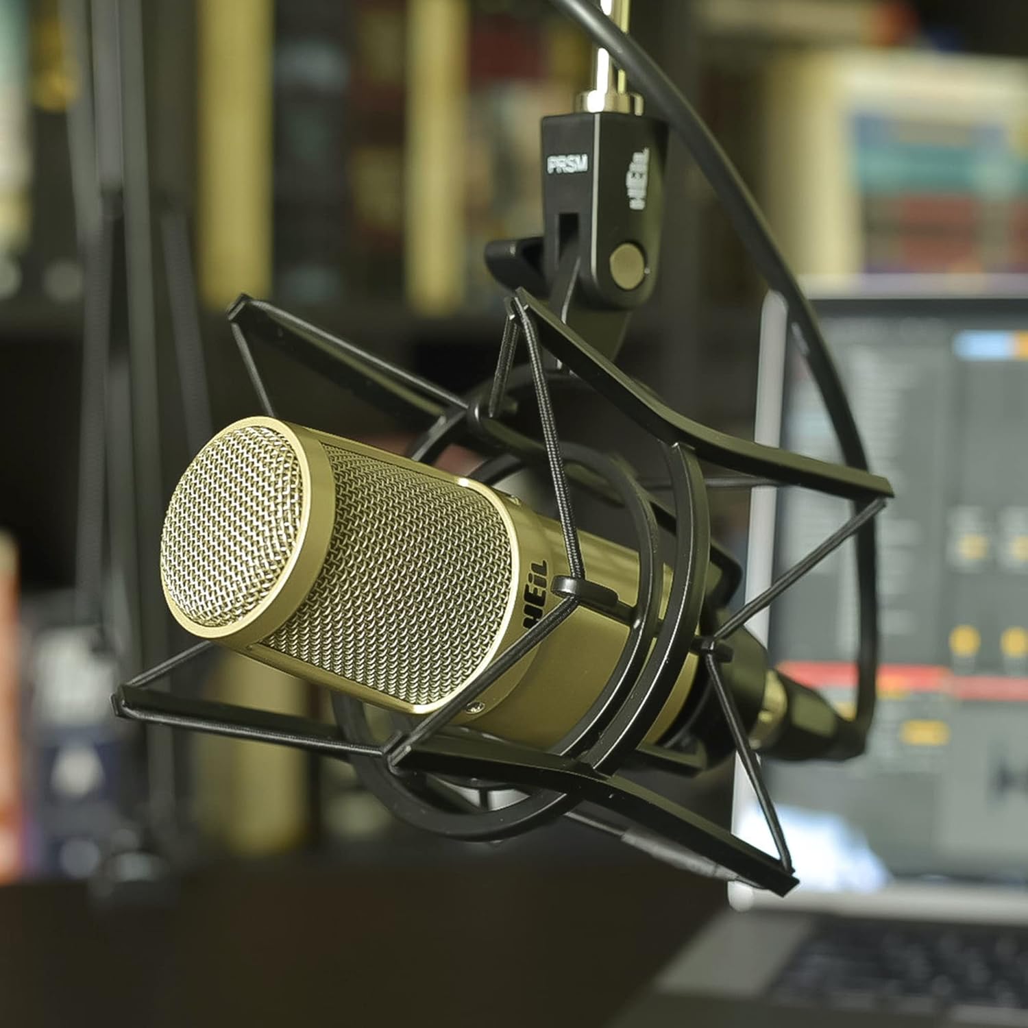 Heil’s PRSM Rugged, Professional-Quality Shock Mount for Home or Studio Use, Video Podcast, Broadcast, Audio Podcast
