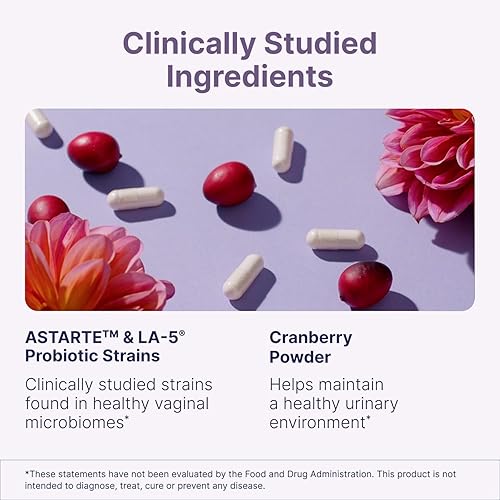 Miniatura 4 de Microbiome Labs Equilibrio vaginal - Probióticos vaginales para mujeres - Cuidado femenino integral para un microbioma saludable - Fomenta el