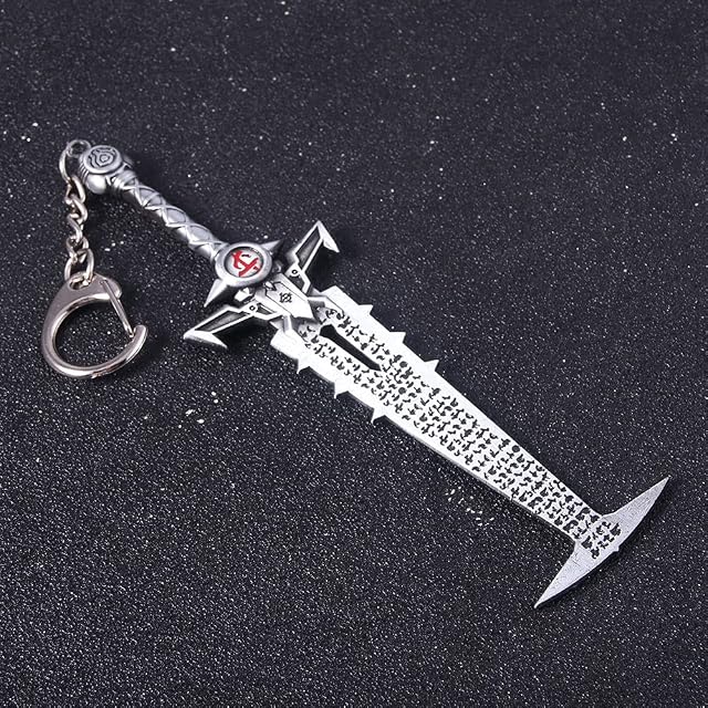 Foto 2 de 3 de Llavero metálico de la espada legendaria del cazador de demones