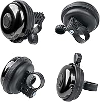 Vista 4 de Timbre clásico de bicicleta, timbre de bicicleta de aluminio, sonido fuerte, nítido y claro, para adultos y niños