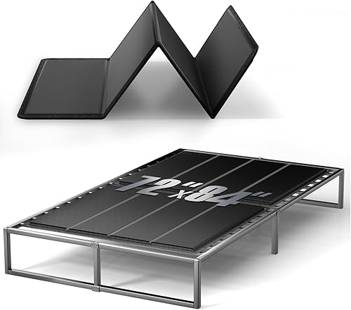 Miniatura 8 de Tabla de literas 10 mm, con resorte plegable, ligera y delgada, transpirable, minimiza el ruido, resistente a la humedad, soporte de cama con fideos