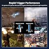 MAMBASNAKE x Attack Shark X68HE Mechanical Keyboard with Magnetic Switch and Rapid Trigger 0.01 mm Adjustable Actuation Wired 60% Gaming Keyboard with Spiral Cable 8KHz SOCD (Moon Night)