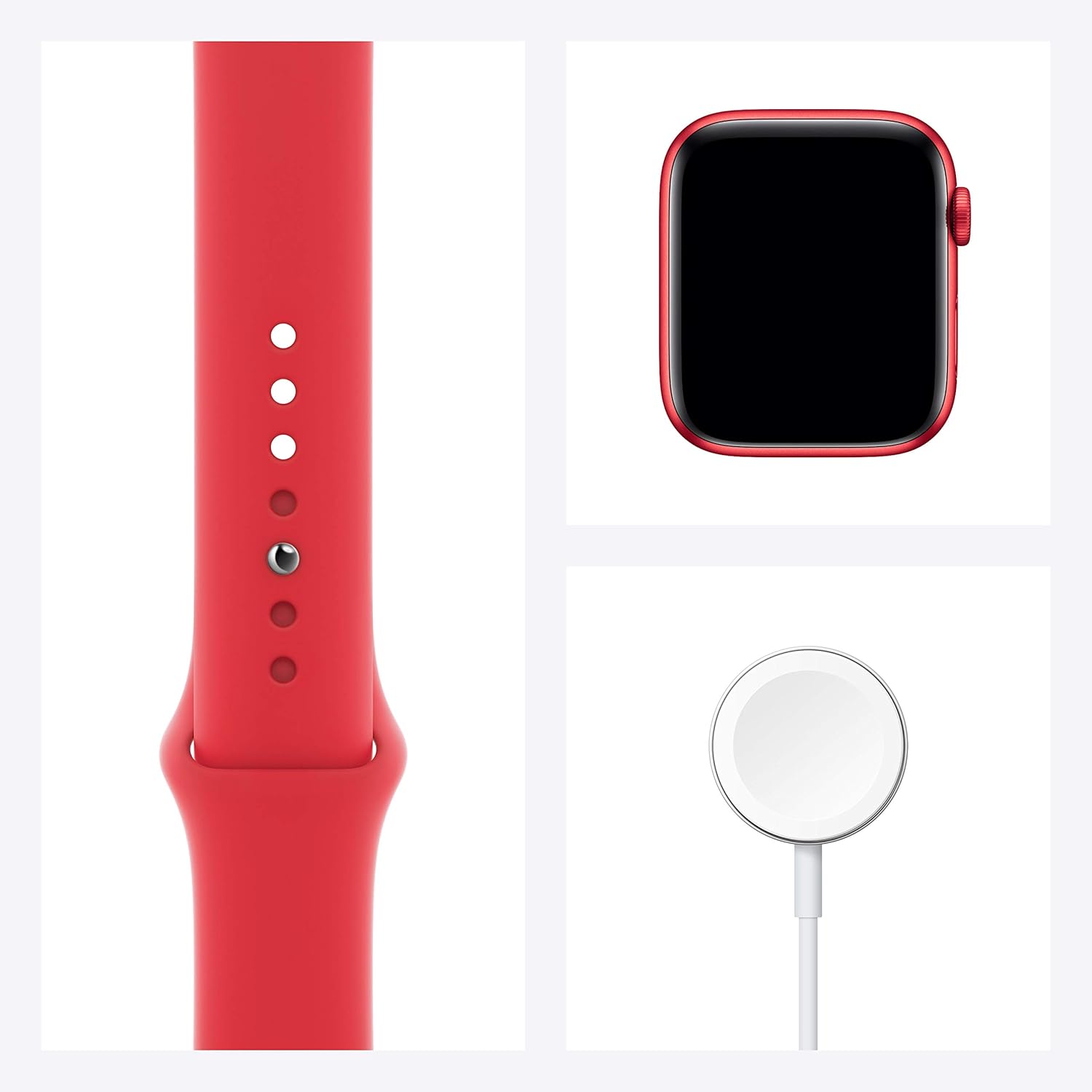 Apple Watch Series 6 (GPS, 44-mm) kast van PRODUCT(RED) aluminium - PRODUCT( RED) sportbandje : Amazon.nl: Elektronica