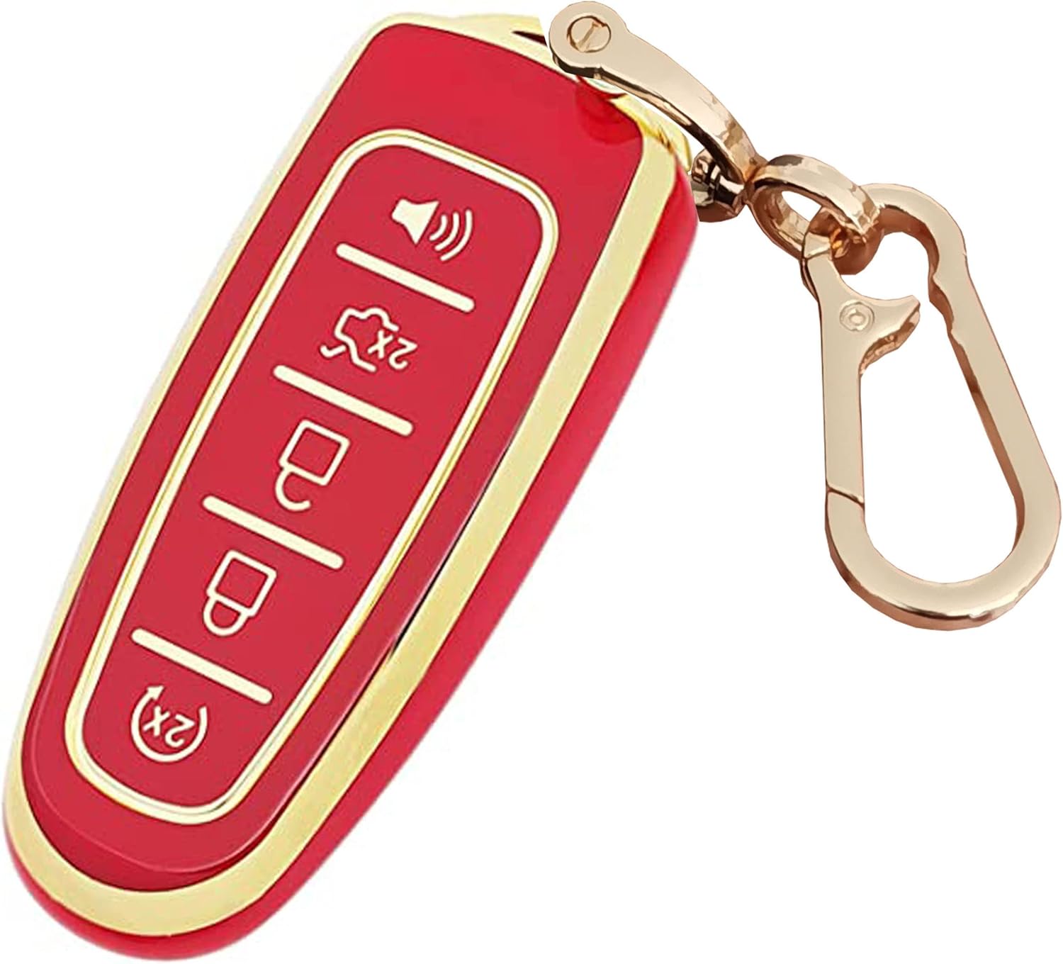 QIXIUBIA for Ford Key Fob Cover Keyless Remote Smart Key