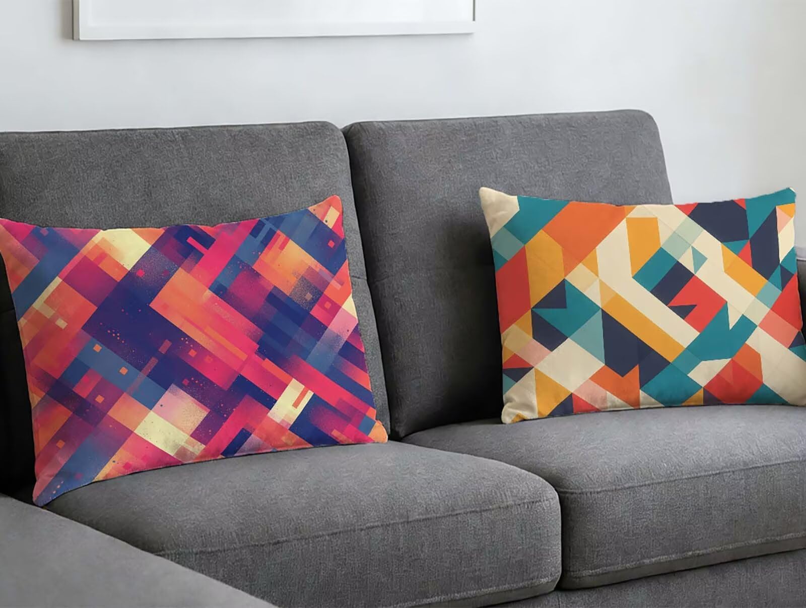 Housse de coussin en velours pour embellir votre canapé de salon