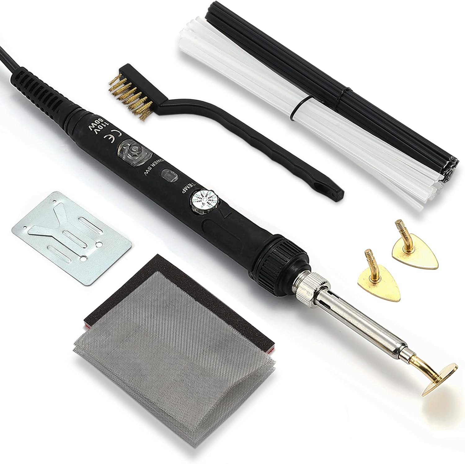 Plastic Welding Repair Kit for Car Bumper, Kayak, Canoe Welder Tool Repair 110V 80W Amazon.ca